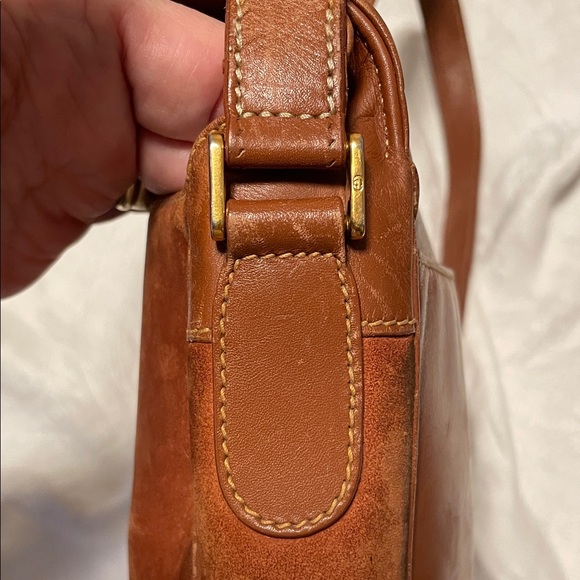 Gucci Vintage Messenger Adjustable Strap Brown Leather Bag - Picture 10 of 17